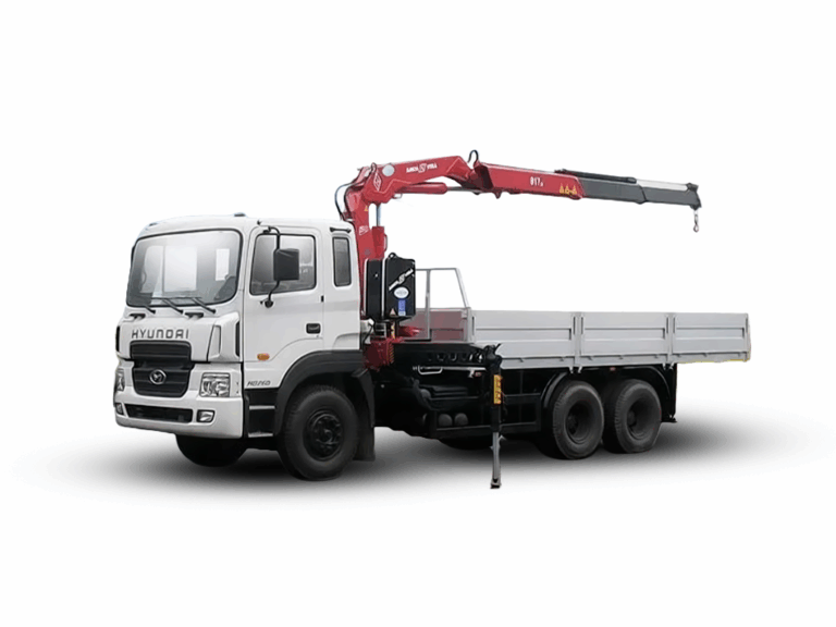 Hyundai HD250 Cargo with HIAB 10 Ton Knuckle Crane