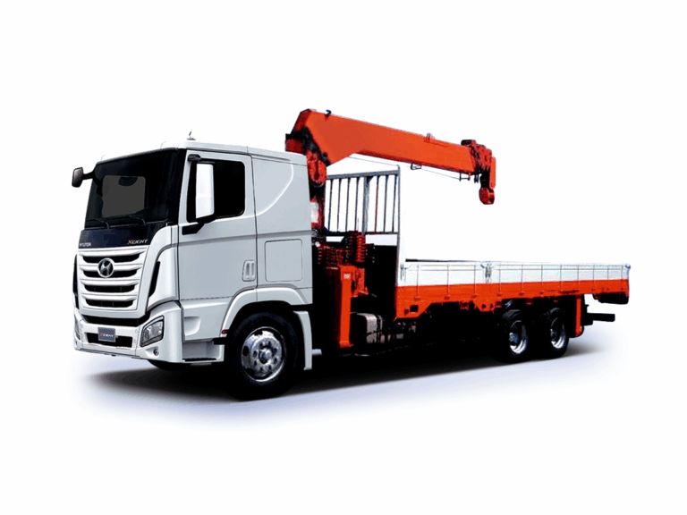 Hyundai XCIENT Cargo with 10 Ton Stiff Crane