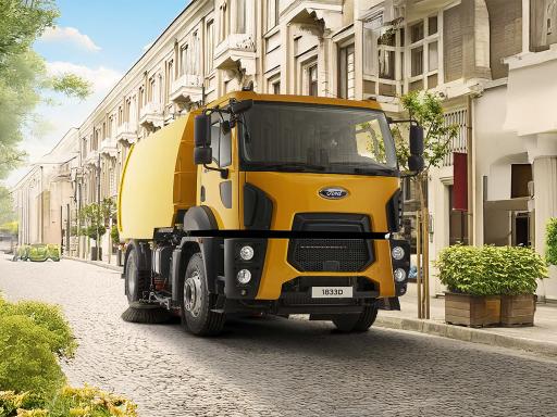 Ford F-Line 3543DC 10CBM Road Sweeper